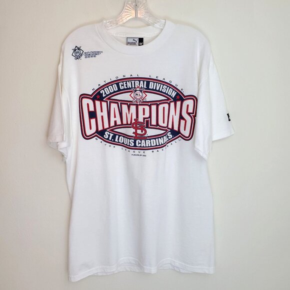St. Louis Cardinals vintage 2000 division championship tee - Picture 1 of 11